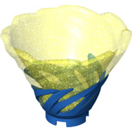 LEGO® los onderdeel Energy Effect in kleur Blauw 50663pb07