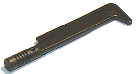 LEGO® los onderdeel Wapen in kleur Parel Donkergrijs 10050