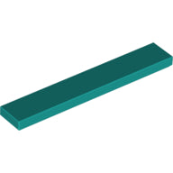 LEGO® los onderdeel Tegel Algemeen Donker Turkoois 6636
