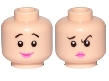 Plaatje in Gallery viewer laden, LEGO® los onderdeel Hoofd in kleur Lichte Noga 3626pb2340