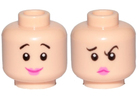 LEGO® los onderdeel Hoofd in kleur Lichte Noga 3626pb2340