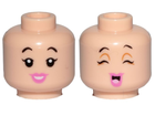 LEGO® los onderdeel Hoofd in kleur Lichte Noga 3626pb2342