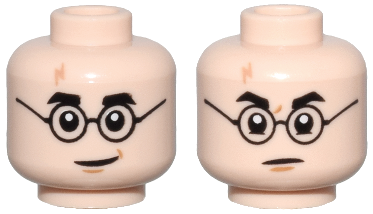LEGO® los onderdeel Hoofd in kleur Lichte Noga 3626cpb2413