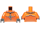 LEGO® los onderdeel Lijf met Motief Oranje 973pb3557c01