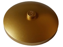 Plaatje in Gallery viewer laden, LEGO® los onderdeel Schaal in kleur Metallic Gold 3960