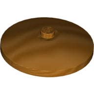 Plaatje in Gallery viewer laden, LEGO® los onderdeel Schaal in kleur Metallic Gold 3960