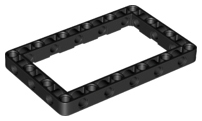 Plaatje in Gallery viewer laden, LEGO® los onderdeel Technische Hefbalk in kleur Zwart 39794