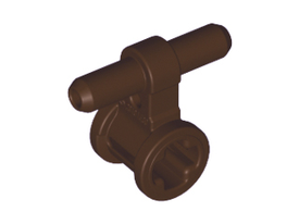 LEGO® los onderdeel Pneumatisch in kleur Donker Bruin 99021
