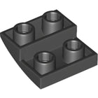 LEGO® los onderdeel Dakpan Gebogen Donker Oranje 32803
