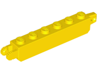 LEGO® los onderdeel Scharnier in kleur Geel 30388
