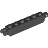 Plaatje in Gallery viewer laden, LEGO® los onderdeel Scharnier in kleur Zwart 30388