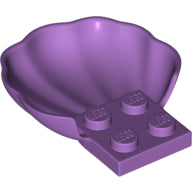 Plaatje in Gallery viewer laden, LEGO® los onderdeel Dier Onderdelen Medium Lavendel 18970