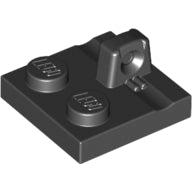 Plaatje in Gallery viewer laden, LEGO® los onderdeel Scharnier in kleur Zwart 92582