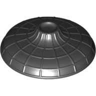 LEGO® los onderdeel Hoofddeksels in kleur Zwart 26007