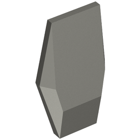 LEGO® los onderdeel Groot figuur Parel Donkergrijs 28220