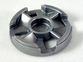 LEGO® los onderdeel Wapen in kleur Zilver 40598a