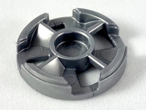 LEGO® los onderdeel Wapen in kleur Zilver 40598a