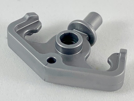 LEGO® los onderdeel Wapen in kleur Zilver 40598b