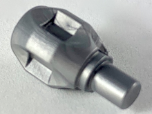 Plaatje in Gallery viewer laden, LEGO® los onderdeel Wapen in kleur Zilver 40598c