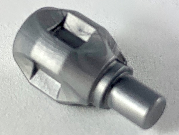 LEGO® los onderdeel Wapen in kleur Zilver 40598c