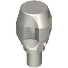 Plaatje in Gallery viewer laden, LEGO® los onderdeel Wapen in kleur Zilver 40598c