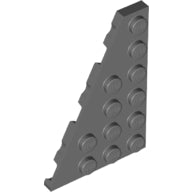 Plaatje in Gallery viewer laden, LEGO® los onderdeel Wig Plaat Donker Blauwachtig Grijs 48208