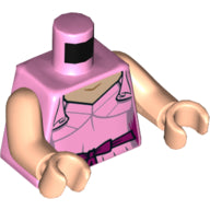 Plaatje in Gallery viewer laden, LEGO® los onderdeel Lijf met Motief Fel Roze 973pb3699c01