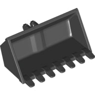 LEGO® los onderdeel Voertuig in kleur Zwart 50335