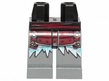 Plaatje in Gallery viewer laden, LEGO® los onderdeel Benen met Motief Zwart 970c85pb28