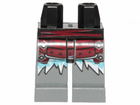 LEGO® los onderdeel Benen met Motief Zwart 970c85pb28