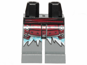 LEGO® los onderdeel Benen met Motief Zwart 970c85pb28