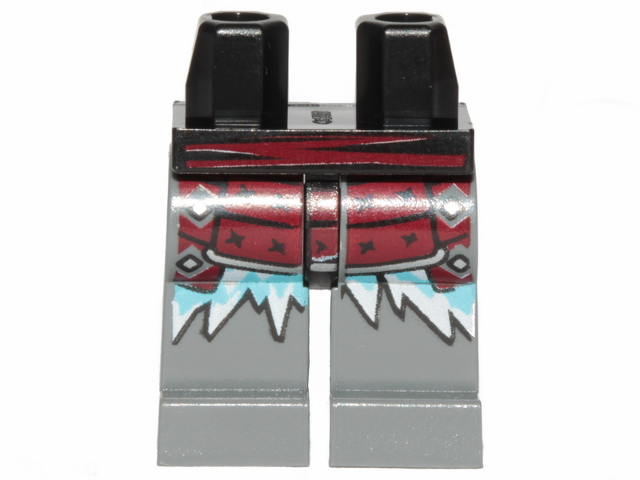LEGO® los onderdeel Benen met Motief Zwart 970c85pb28