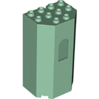 LEGO® los onderdeel Paneel in kleur Zandgroen 30246