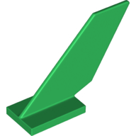LEGO® los onderdeel Staart in kleur Groen 6239