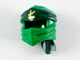 LEGO® los onderdeel Hoofddeksels in kleur Groen 40925pb12