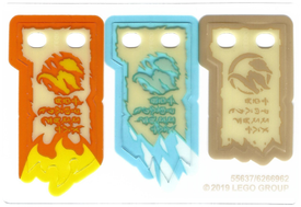 LEGO® los onderdeel Plastic in kleur  55637