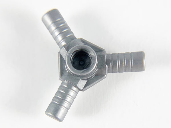 LEGO® los onderdeel Wapen in kleur Zilver 50018a