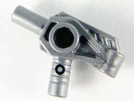 LEGO® los onderdeel Wapen in kleur Zilver 50018b