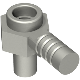 LEGO® los onderdeel Wapen in kleur Zilver 50018c