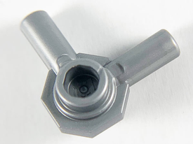 LEGO® los onderdeel Wapen in kleur Zilver 50018d