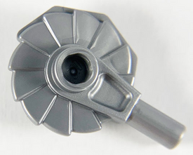 LEGO® los onderdeel Wapen in kleur Zilver 50018g