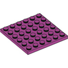 LEGO® los onderdeel Plaat Algemeen in kleur Magenta 3958