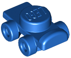 LEGO® los onderdeel Lijf Accessoire in kleur Blauw 11253