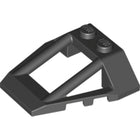 LEGO® los onderdeel Voorruit in kleur Zwart 47758