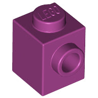 LEGO® los onderdeel Steen Aangepast in kleur Magenta 87087
