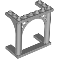 Plaatje in Gallery viewer laden, LEGO® los onderdeel Steen Boog Licht Blauwachtig Grijs 30613