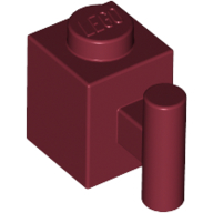 Plaatje in Gallery viewer laden, LEGO® los onderdeel Steen Aangepast in kleur Donkerrood 2921