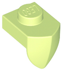 LEGO® los onderdeel Plaat Aangepast Geelachtig Groen 15070