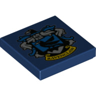 LEGO® los onderdeel Tegel met Motief Donkerblauw 3068pb1259