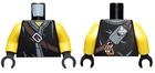 LEGO® los onderdeel Lijf met Motief Zwart 973pb3583c01